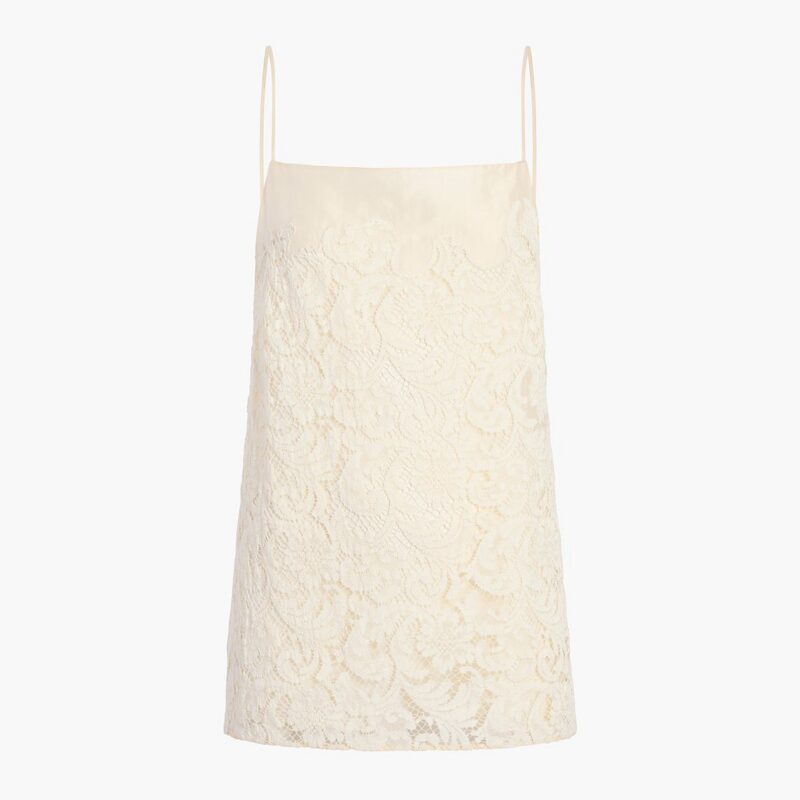 Neema Top in Ivory Glow – KHAITE