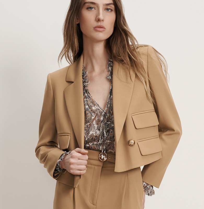 Wilkie Cropped Jacket – Veronica Beard