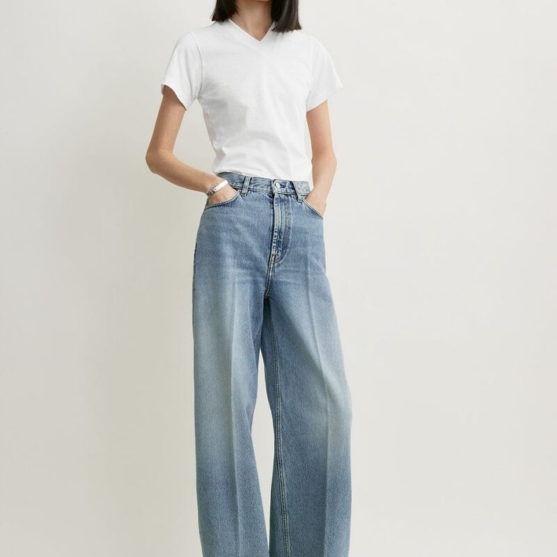 Wide leg denim true vintage – Toteme - INT