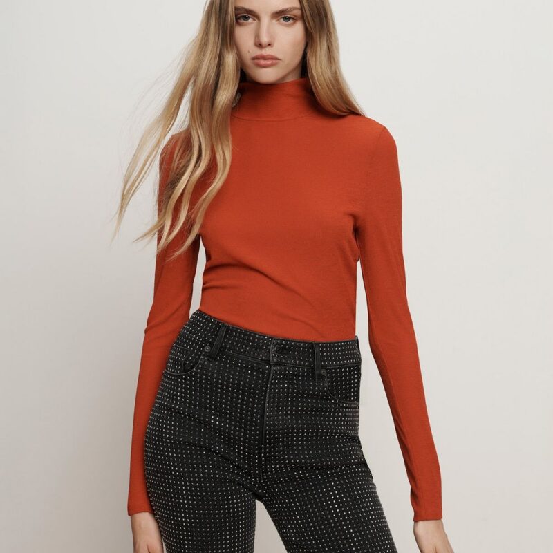 Wyeth Turtleneck Top – Veronica Beard