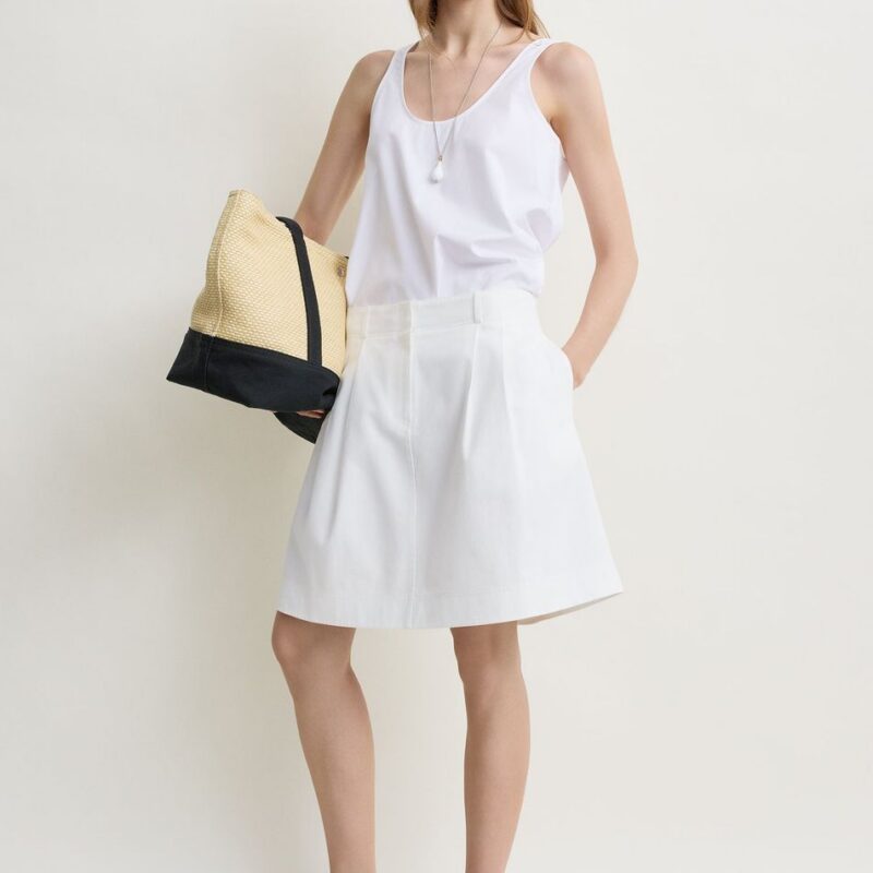 Chino skirt white – Toteme - INT