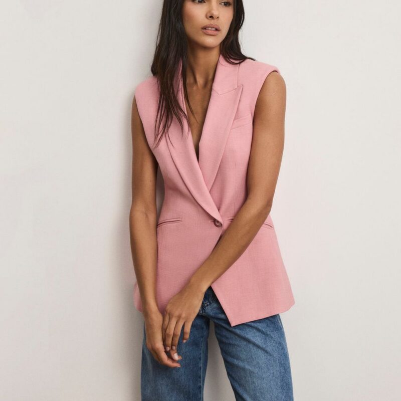 Ciel Tailored Vest – Veronica Beard