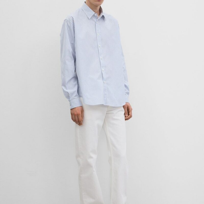 Casual shirt white/cobalt/blue – Toteme - INT