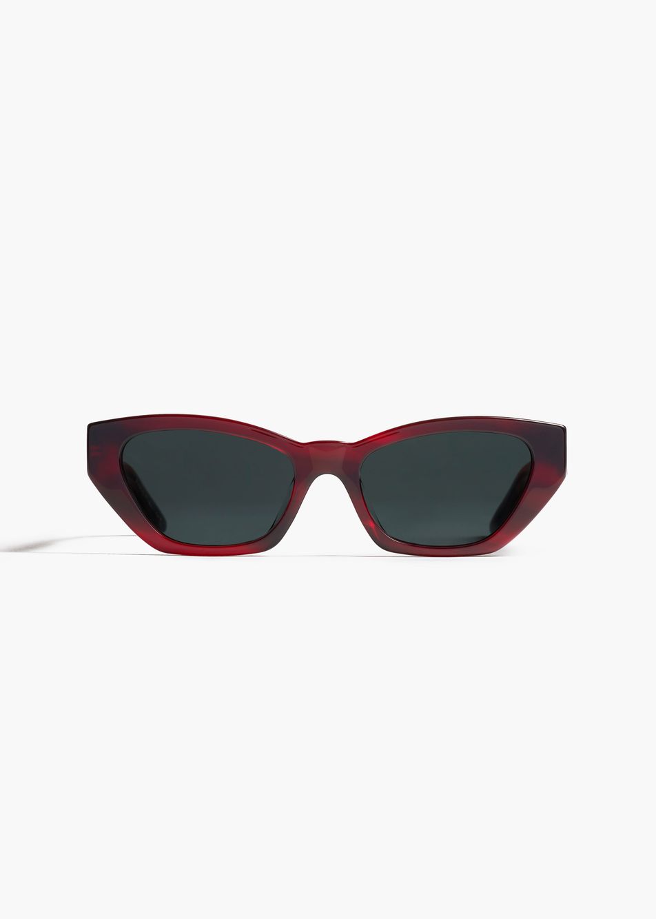 KHAITE x Oliver Peoples 1961C in Bordeaux Bark and Grey