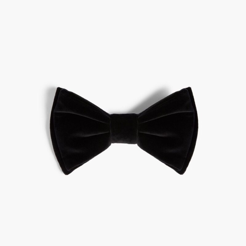 Liv Bowtie in Black Velvet – KHAITE