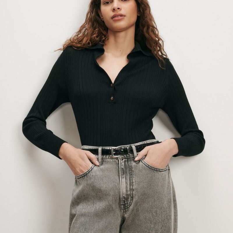 Rouni Merino Wool Pullover – Veronica Beard