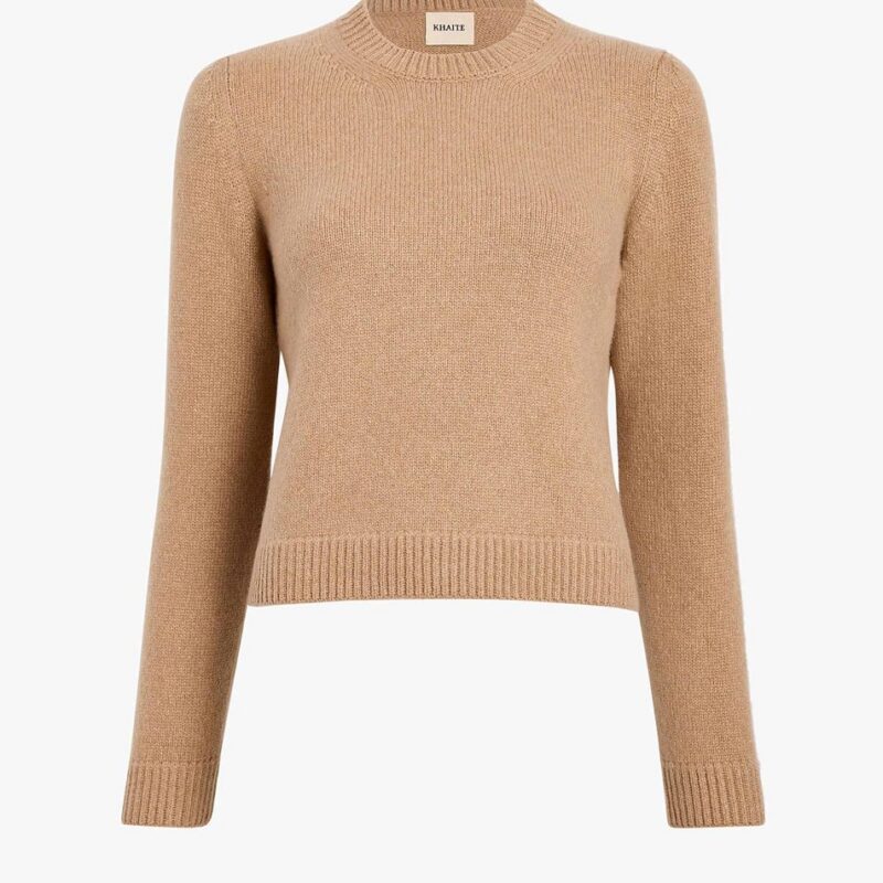 Leta Sweater in Biscotti – Khaite