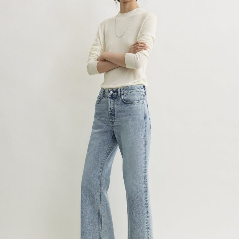 Kick flare denim true vintage – Toteme - INT