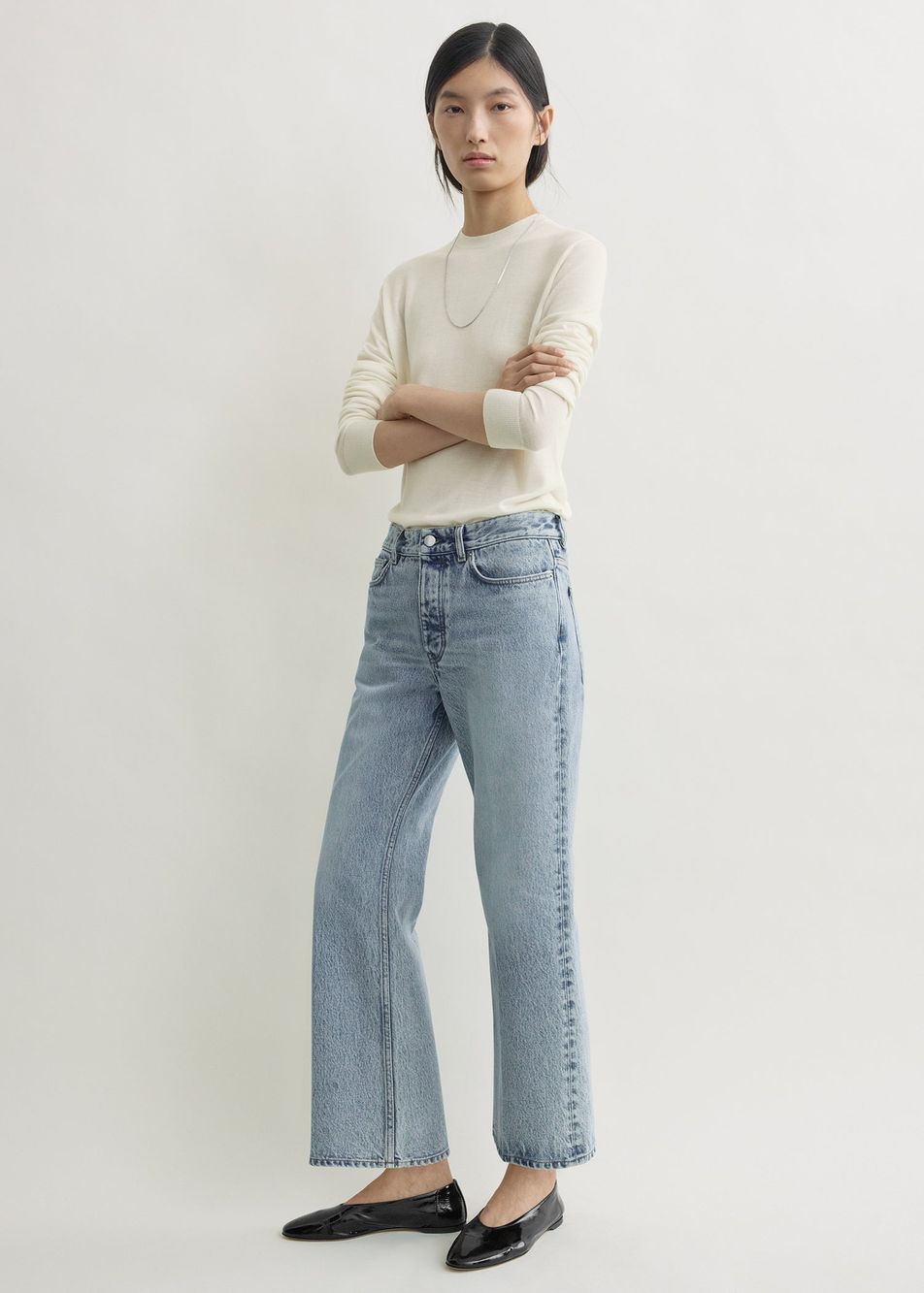 Kick flare denim true vintage – Toteme - INT