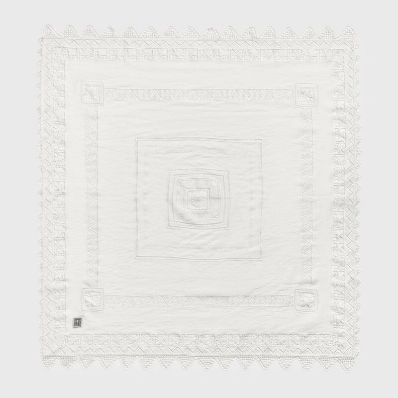 Lace scarf white – Toteme - INT