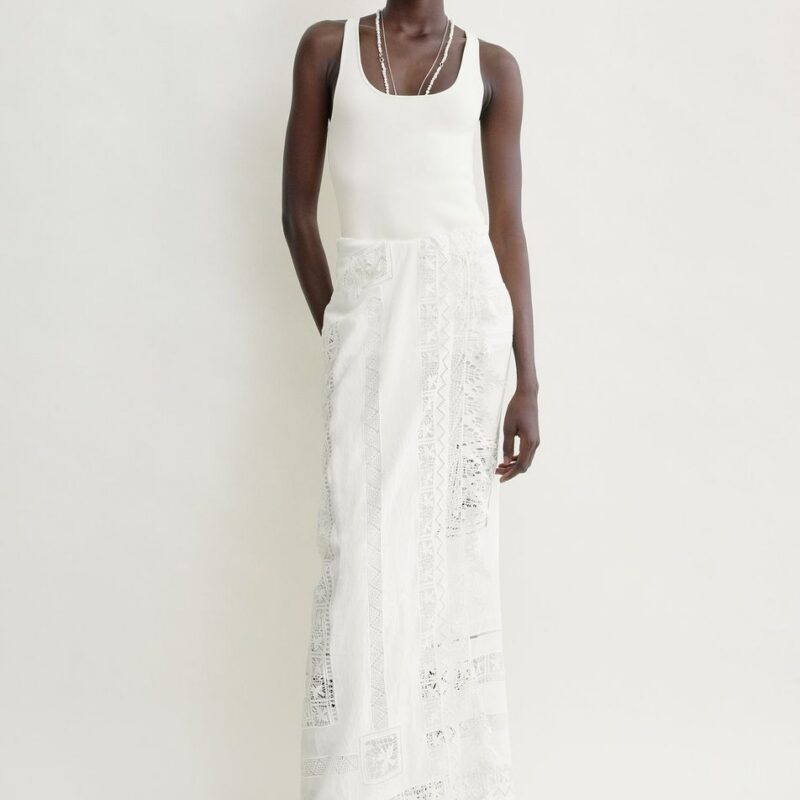 Lace sarong white – Toteme - INT