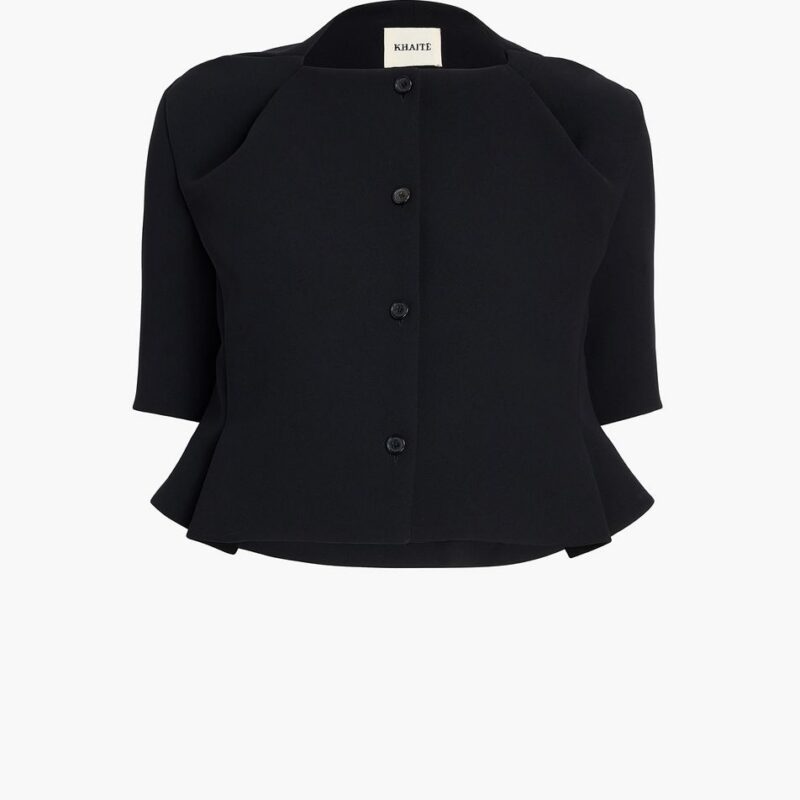 Franc Jacket in Black – Khaite