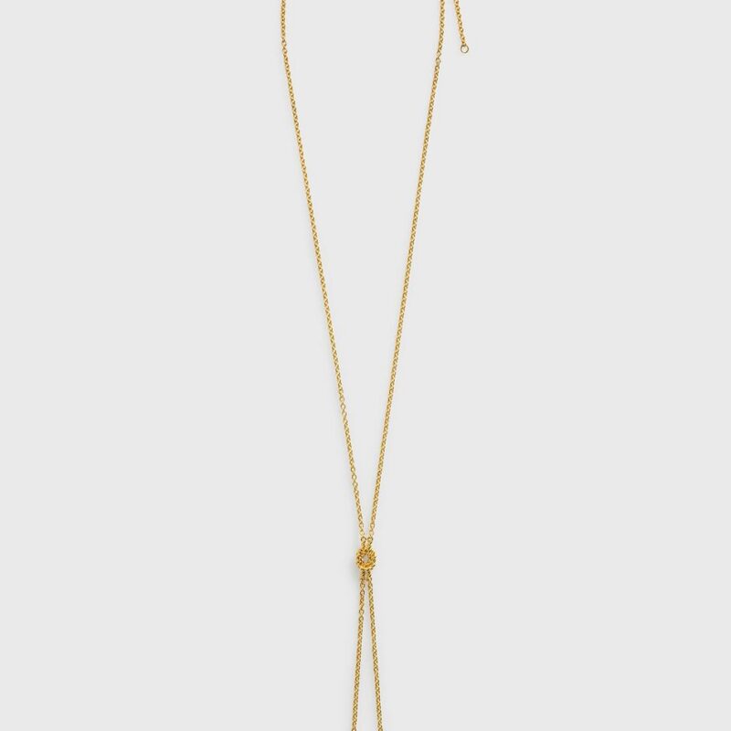 Rope lariat gold – Toteme - INT