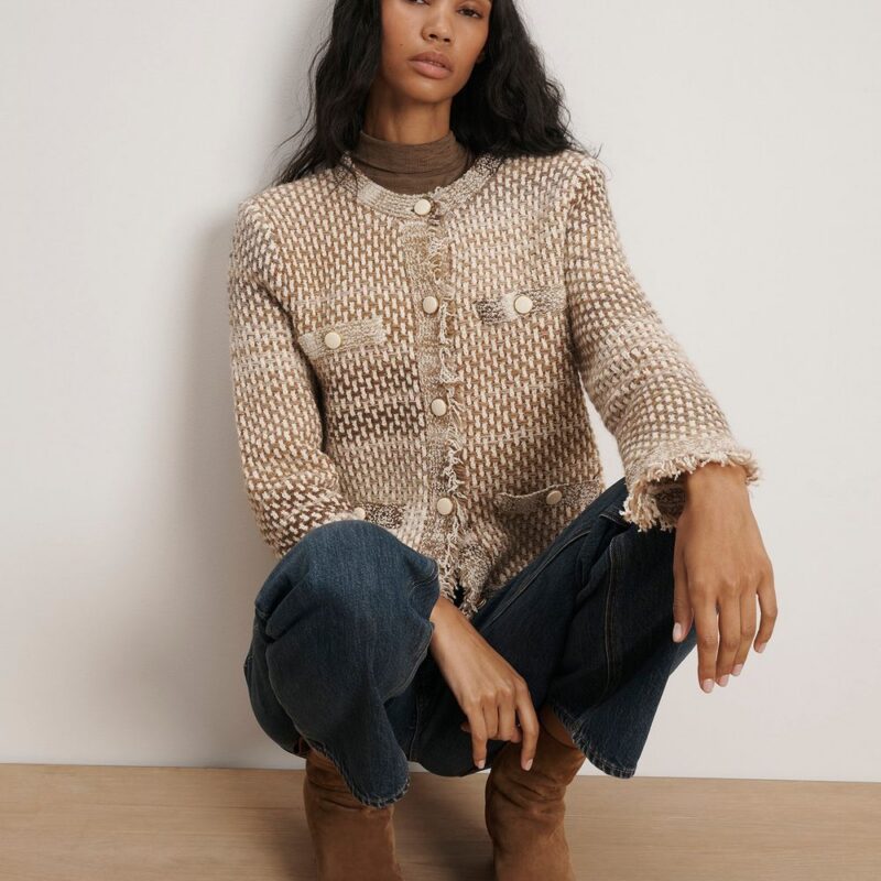 Sariyah Knit Jacket – Veronica Beard