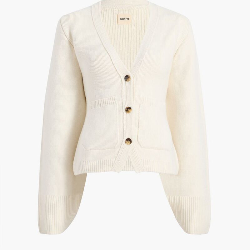 Scarlet Cardigan in Glaze – Khaite