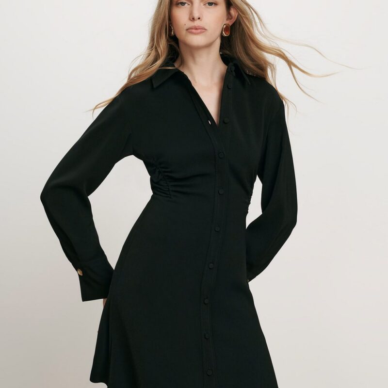 Shiloh Mini Shirtdress – Veronica Beard