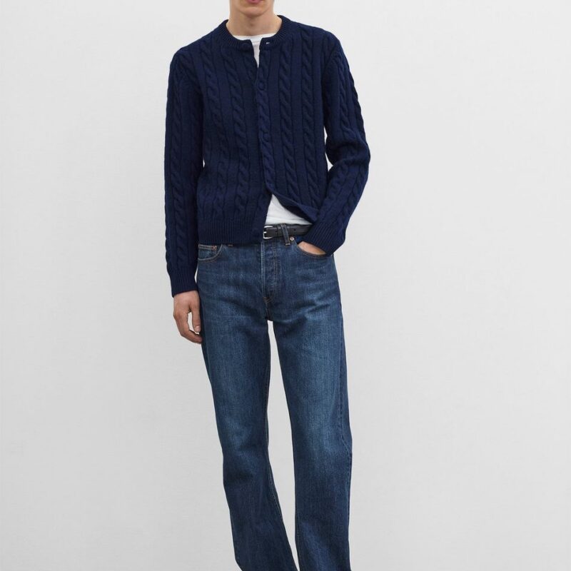 Straight denim deep indigo – Toteme - INT