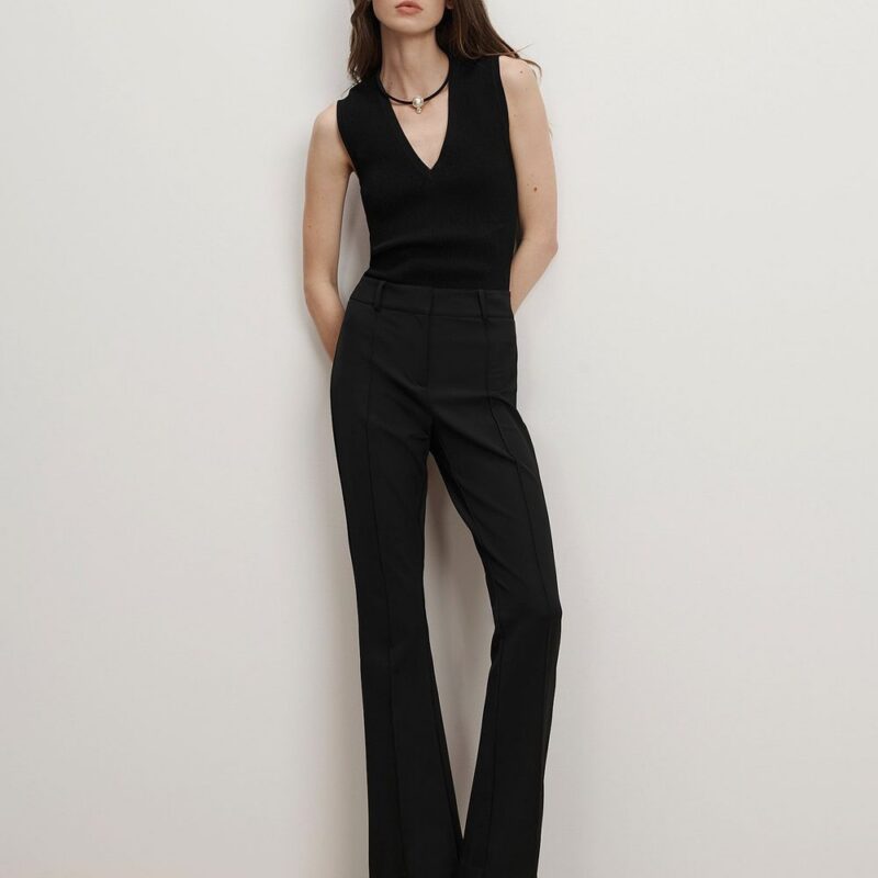 Hibiscus Slim-Flare Pant – Veronica Beard