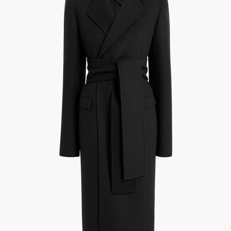 Jelson Coat in Charcoal – Khaite