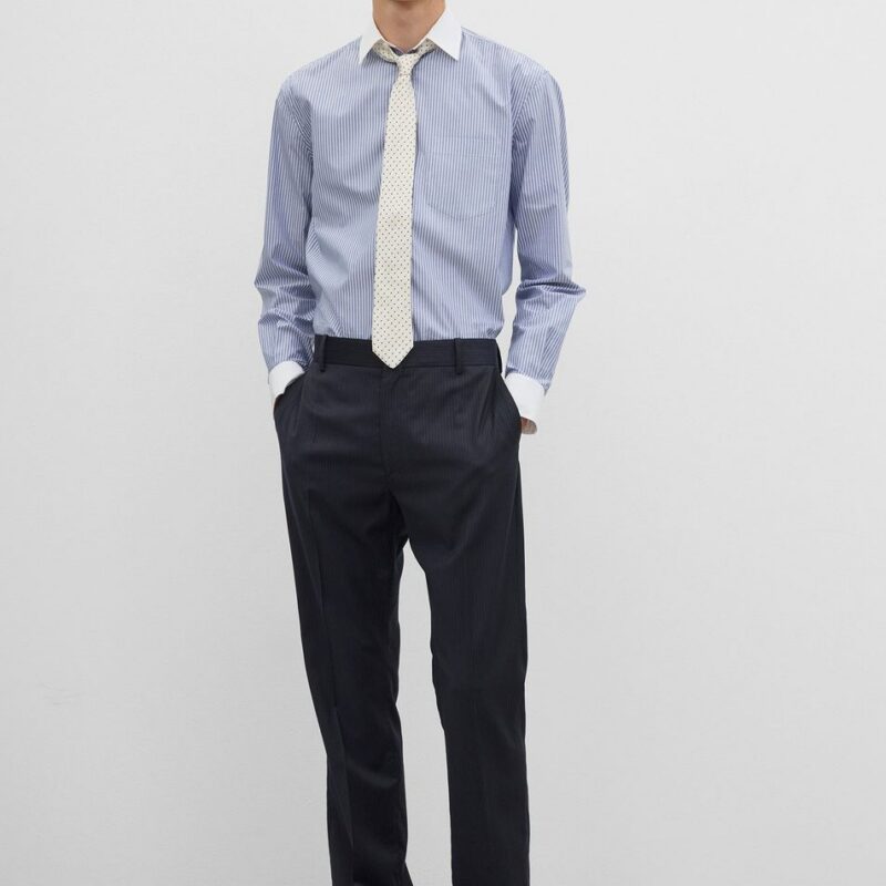 Kick trousers navy – Toteme - INT