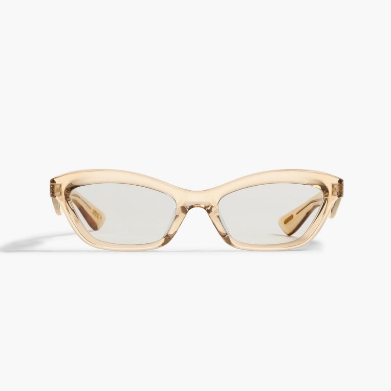 KHAITE x Oliver Peoples 1997C in Champagne and Clear Blue Light Filter