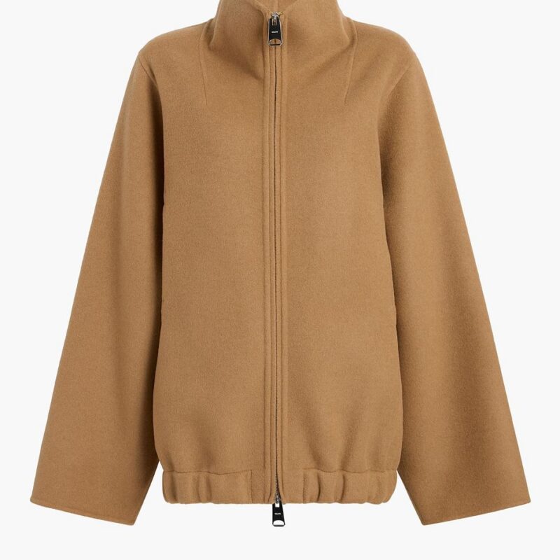 Garret Jacket in Camel – Khaite