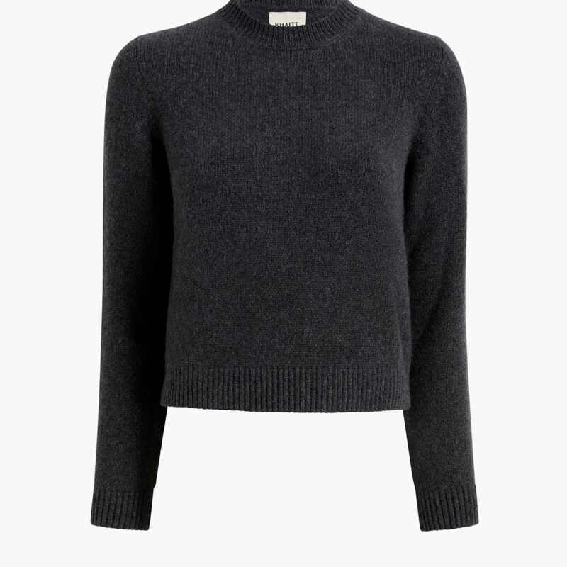 Leta Sweater in Charcoal – KHAITE
