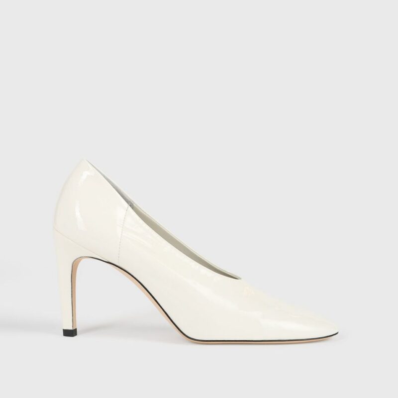Slip naplack pumps off-white – Toteme - INT