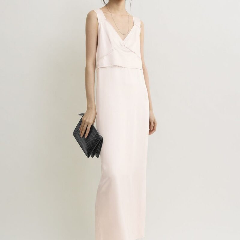 V-neck slip dress bloom – Toteme - INT