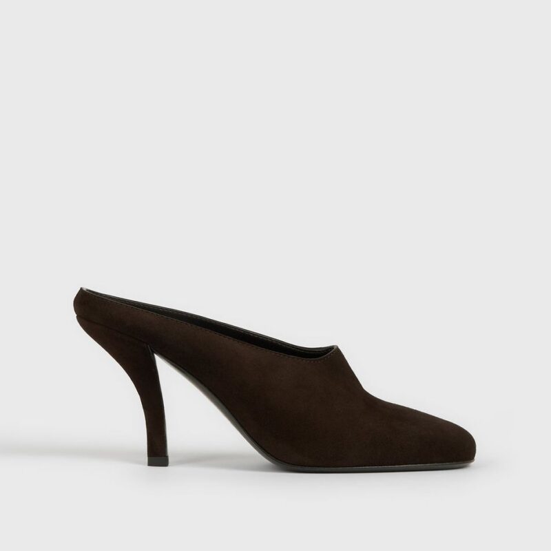 Contour suede mules brown – Toteme - INT