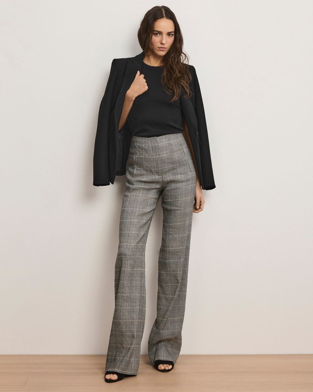 Jude Linen-Blend Wide-Leg Pant – Veronica Beard