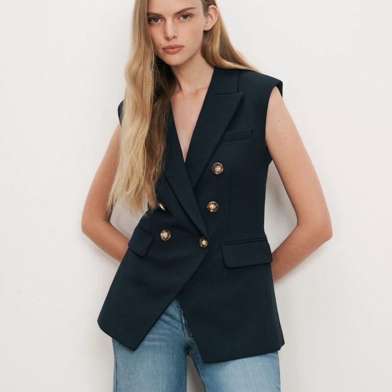 Miller Tailored Vest – Veronica Beard
