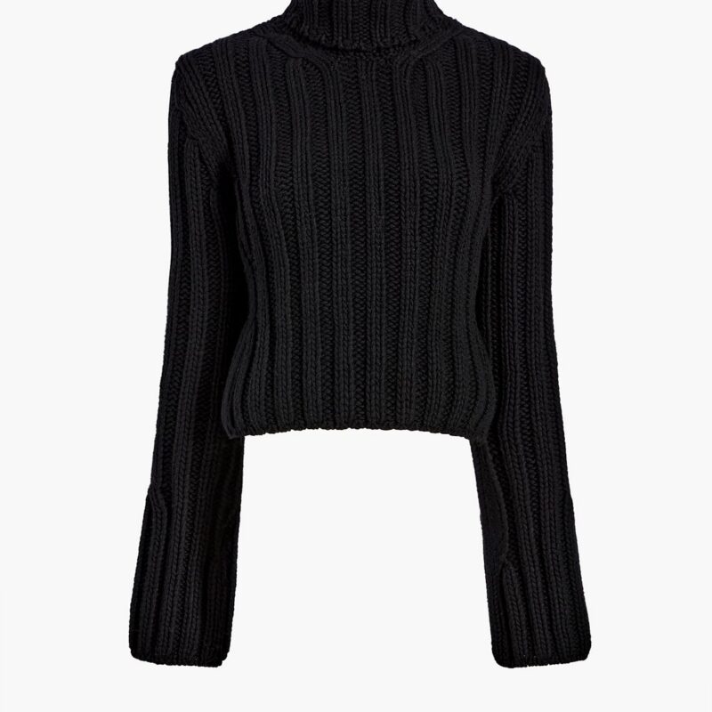 Kelly Sweater in Black – KHAITE