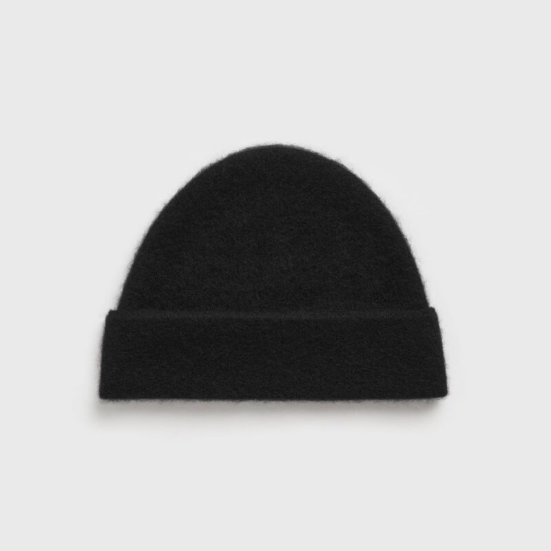 Brushed cashmere beanie black – Toteme - INT