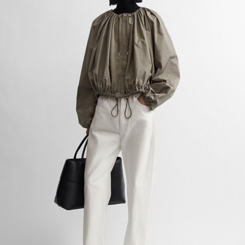 Gathered parachute jacket rock – Toteme - INT