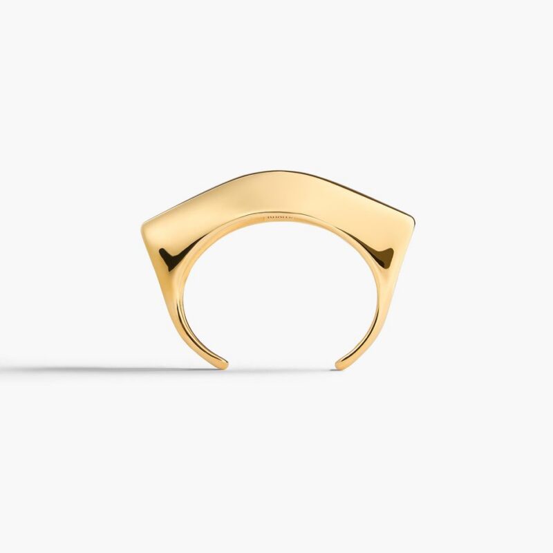 Lotus Cuff in Gold – Khaite