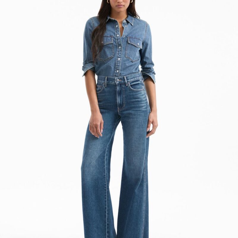 Kasey Wide-Leg Jean – Veronica Beard