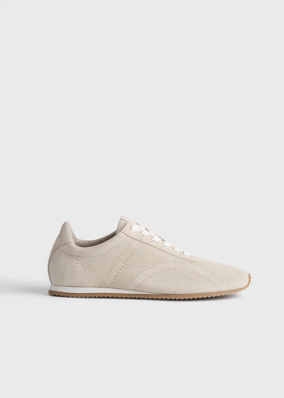 Flex suede sneakers stone – Toteme - INT