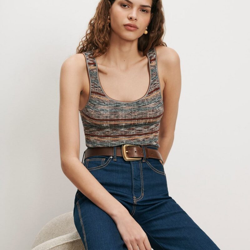 Sandra Knit Tank Top – Veronica Beard