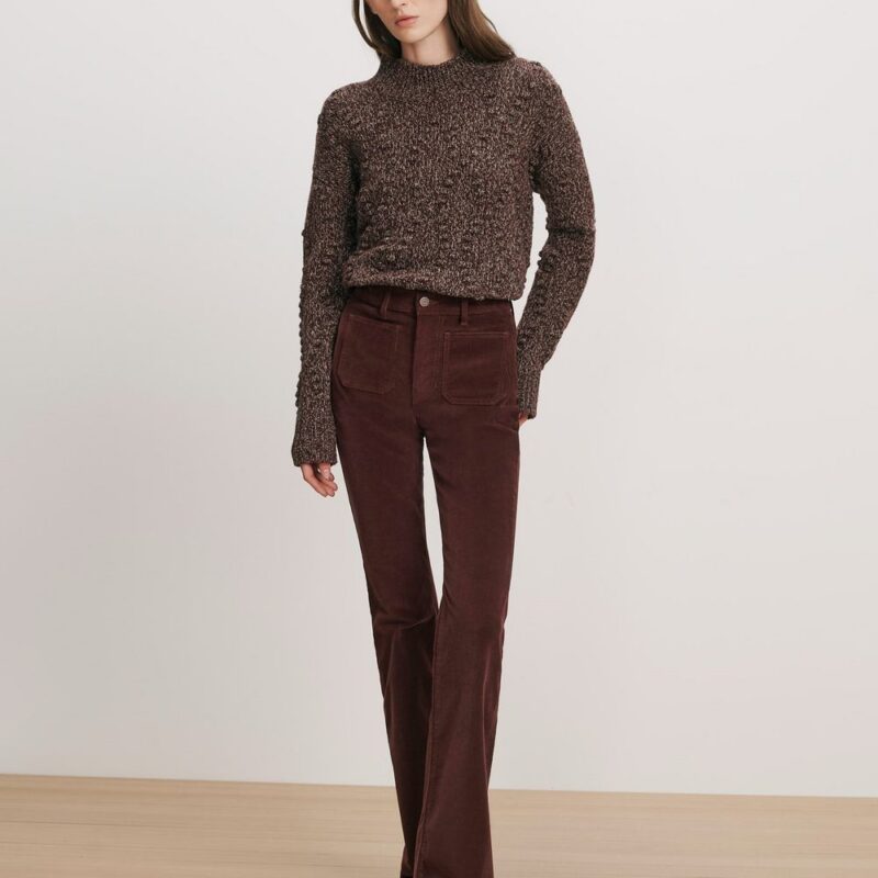 Beverly Corduroy Skinny-Flare Pant – Veronica Beard