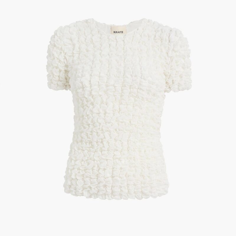Polly Top in Chalk – KHAITE