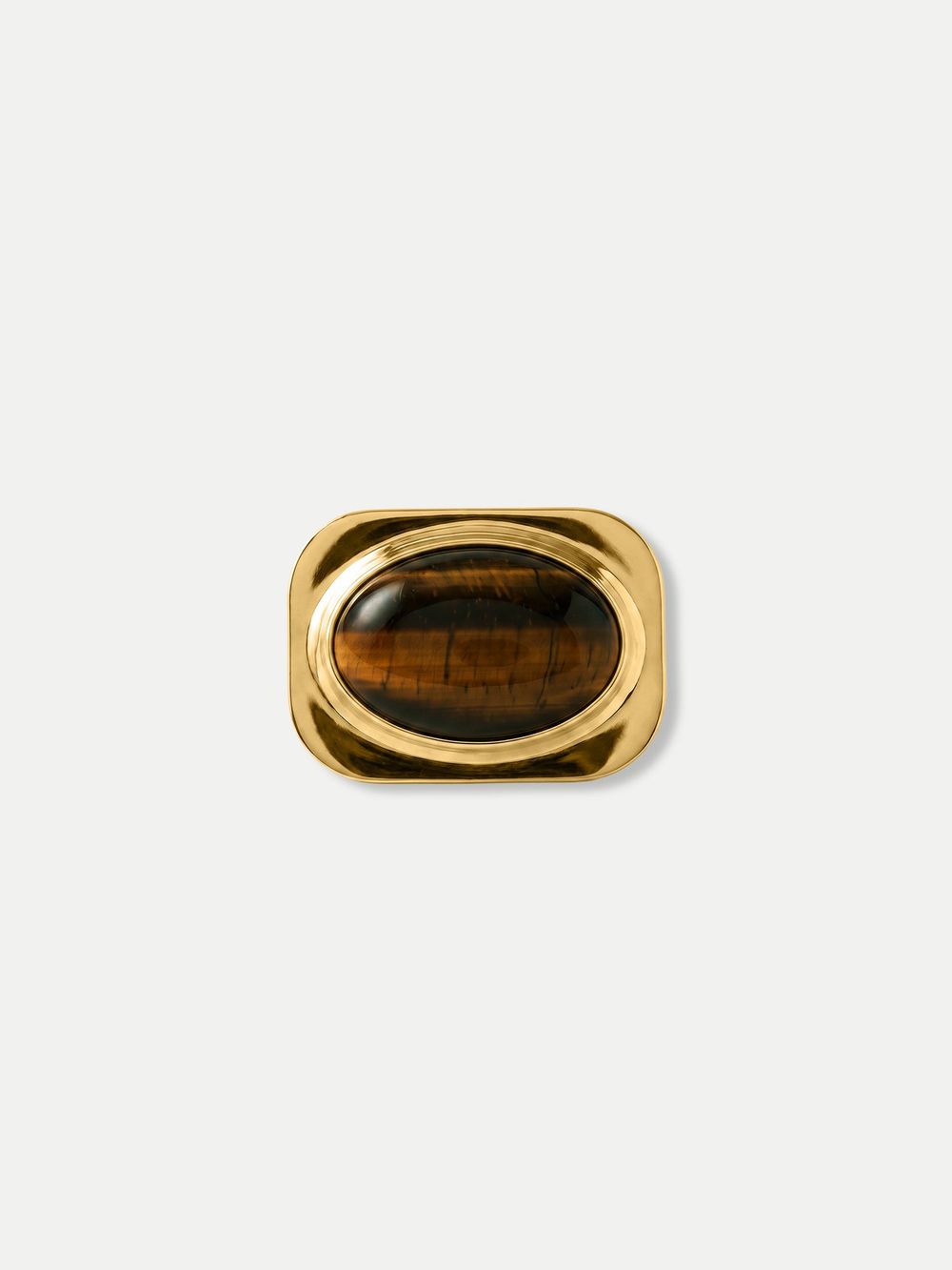 Tiger’s Eye Scarf Ring – Veronica Beard