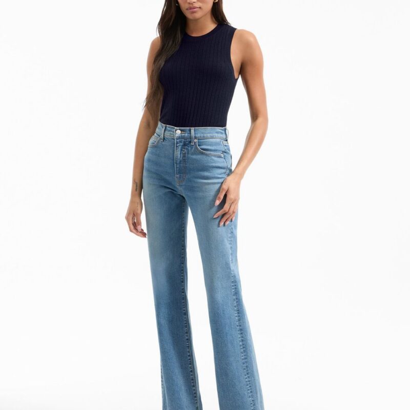 Crosbie Slim Wide-Leg Jean – Veronica Beard