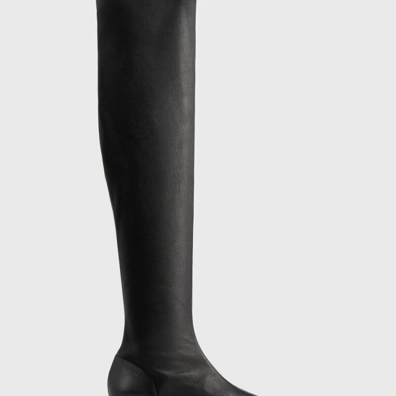 Day nappa knee-high boots black – Toteme - INT