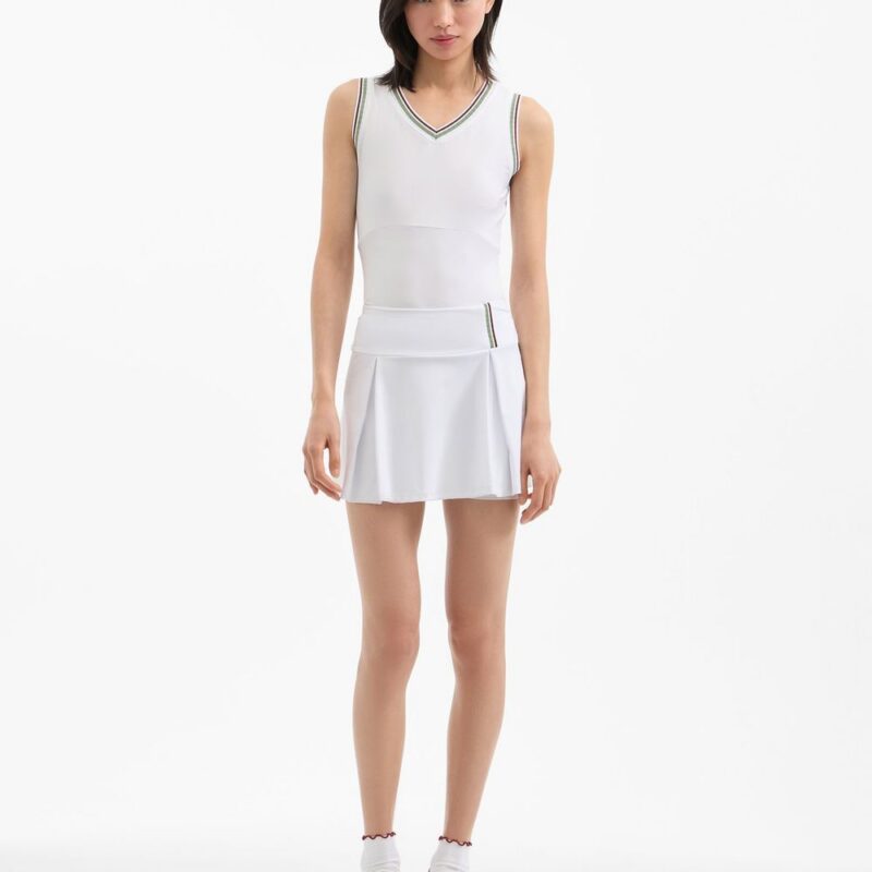 Deuce Pleated Tennis Skort – Veronica Beard