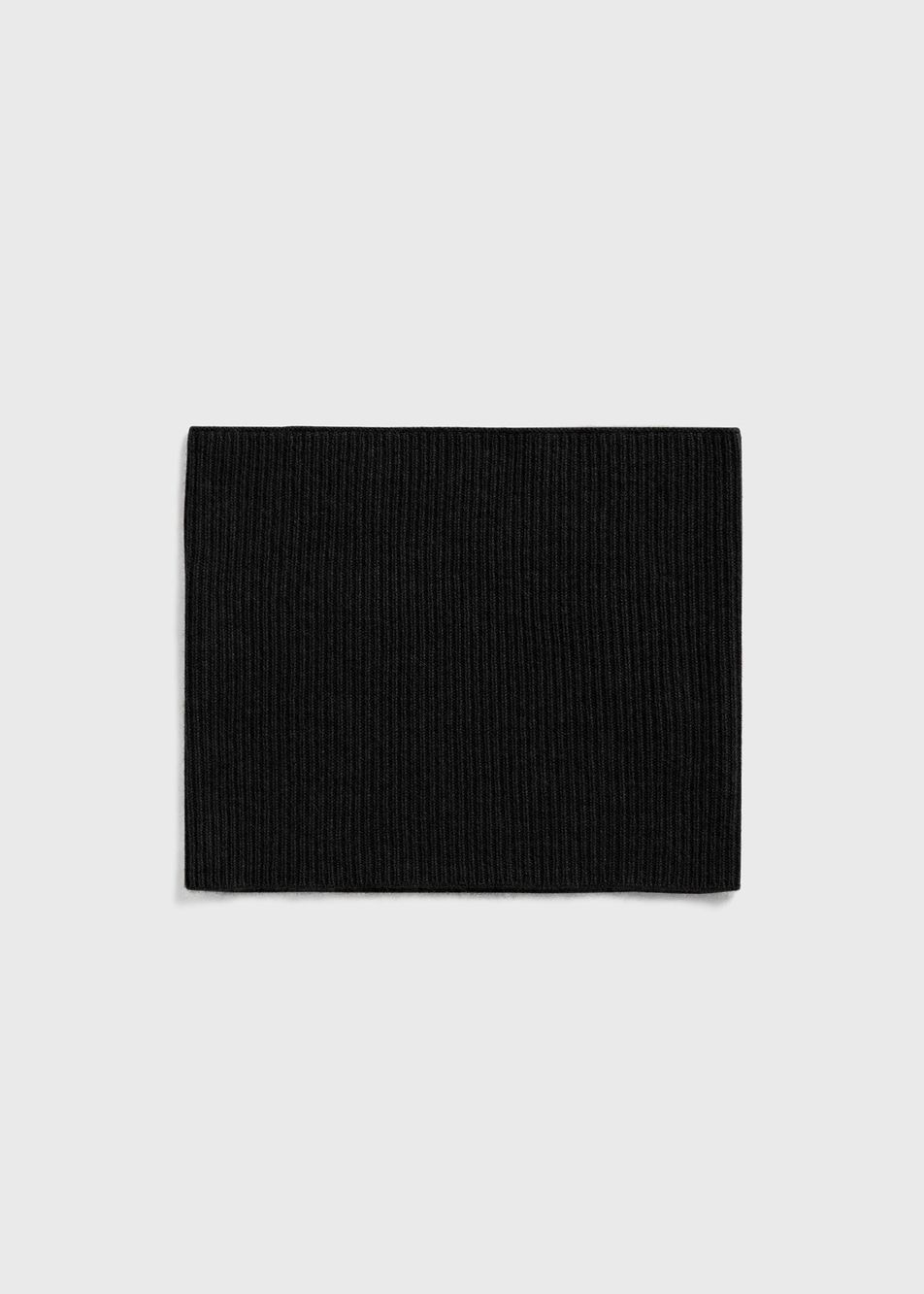 Cashmere neck warmer black – Toteme - INT