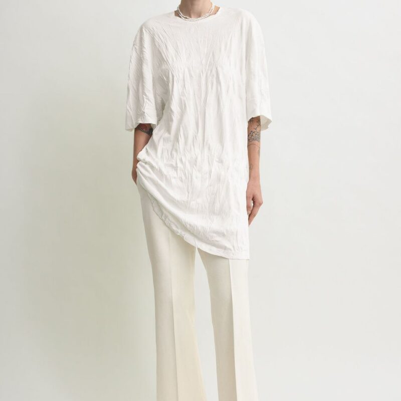 Relaxed tee dress off-white – Toteme - INT