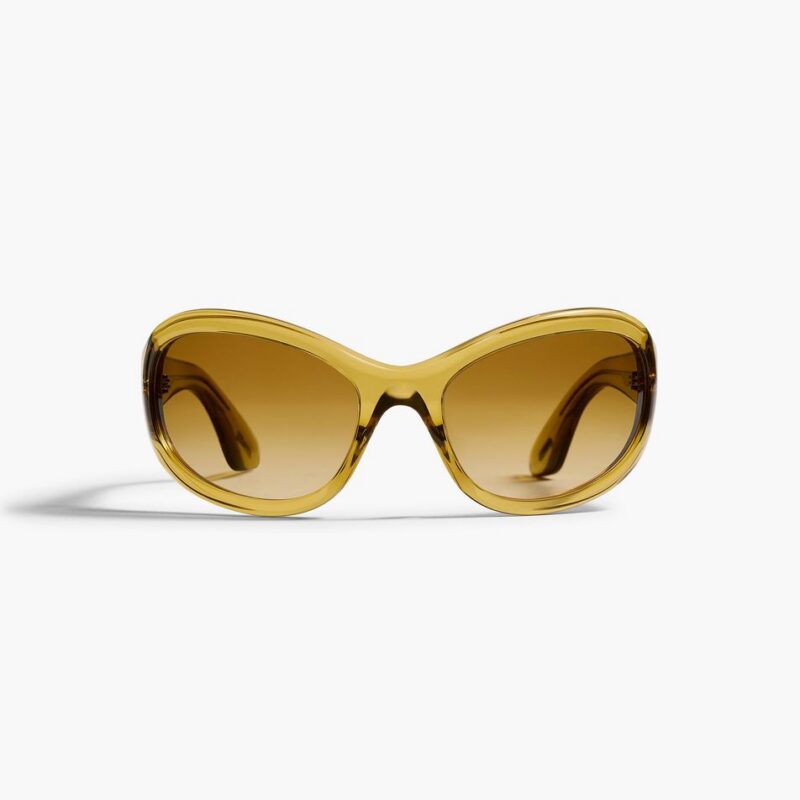 KHAITE x Oliver Peoples 1967C in Dark Honey and Amaretto Gradient