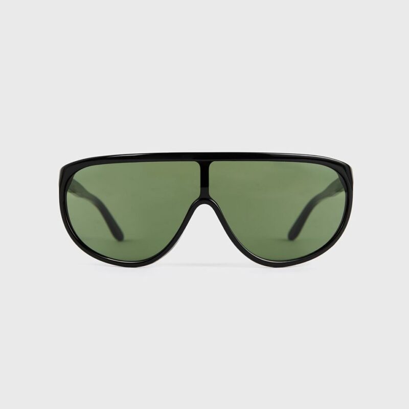 Shield aviator sunglasses black – Toteme - INT