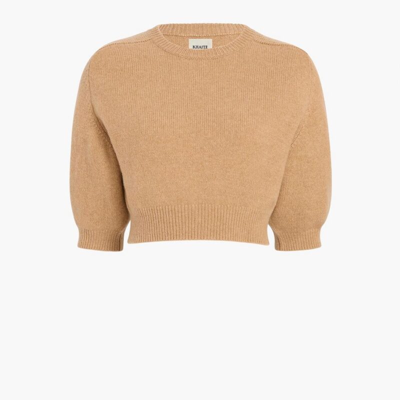 Lorelai Sweater in Camel – Khaite
